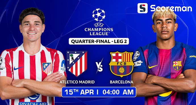 4월15일 챔피언스리그 - AT 마드리드 VS 바르셀로나 해외축구 분석 프리뷰